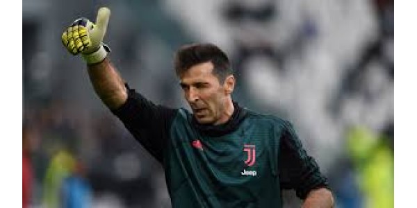 Buffon truien worden verzameld in de Juventus Museum
